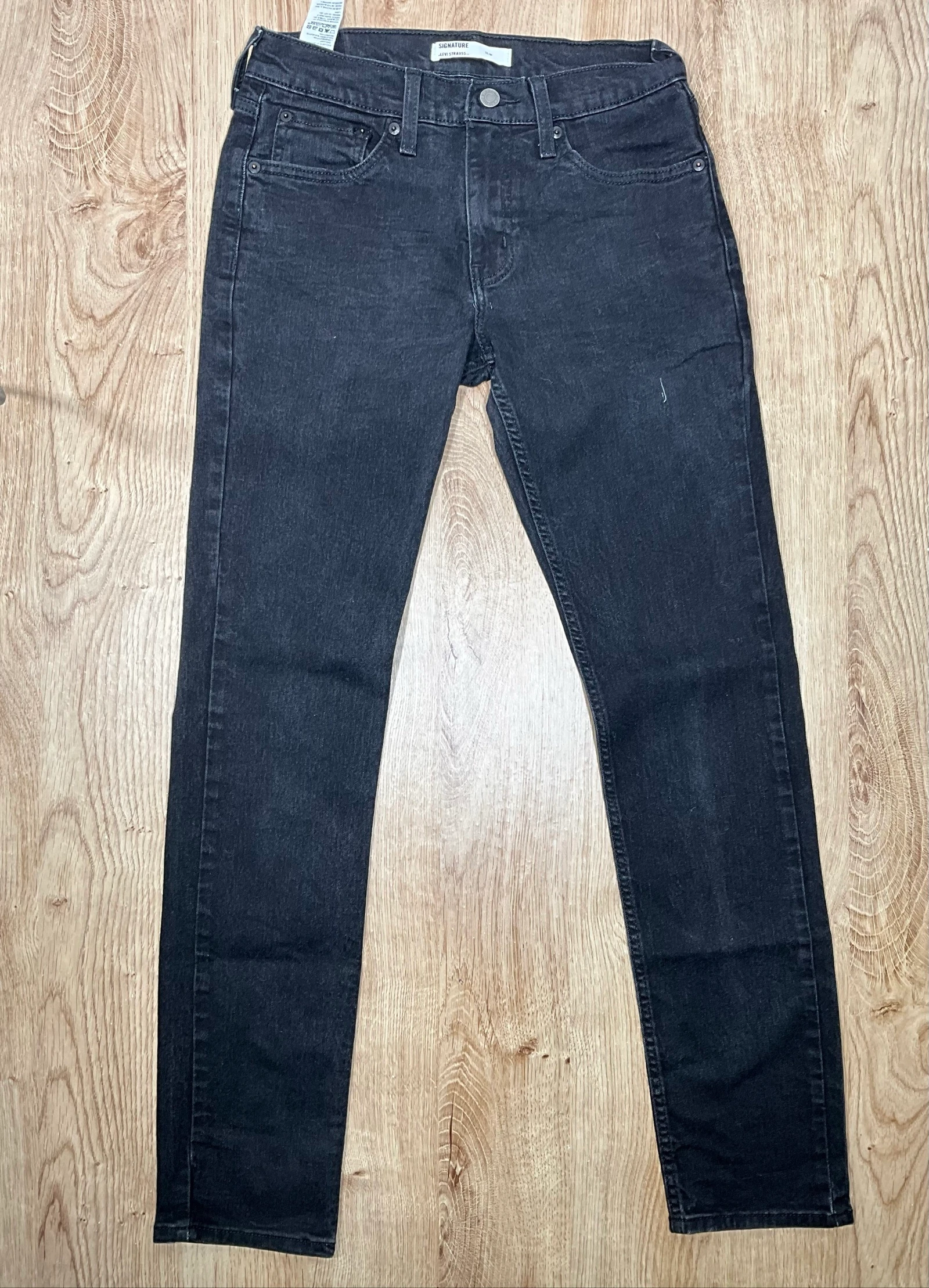 Jean Levi's Signature Slim W28 L32 Denim Noir lvh 258 – photo 2